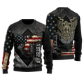 American 3D All Over Printed Unisex Shirts