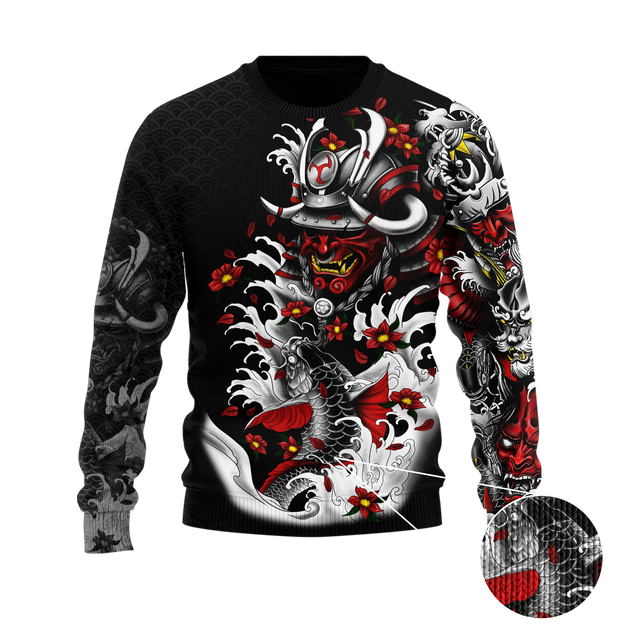 Premium Unisex 3D Printed Samurai Shirts MEI