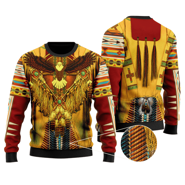 Eagle Native American 3D All Over Printed Unisex Shirts