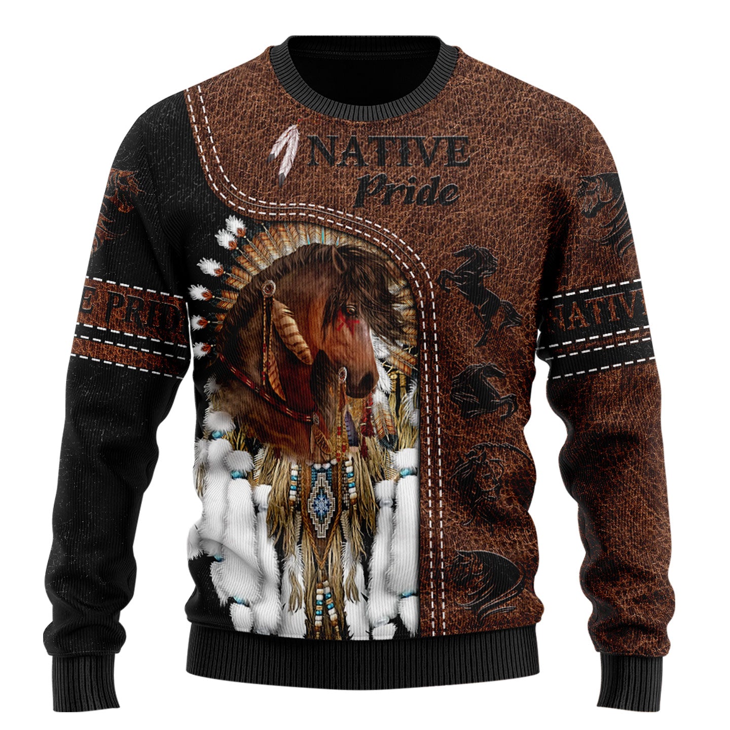 Horse Native American 3D All Over Printed Unisex Shirts