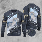 Love Horse  3D All Over Printed Shirts Pi112094XT