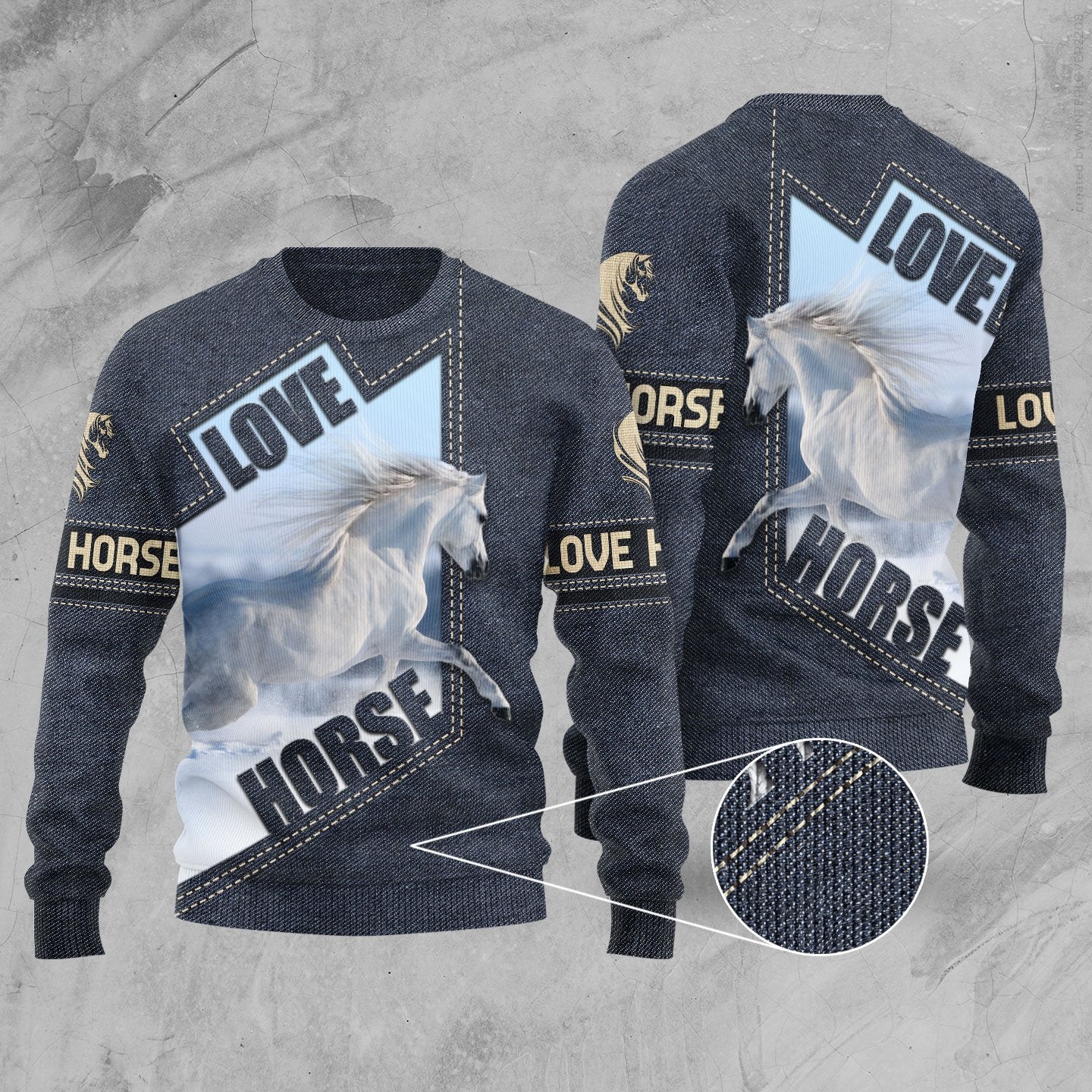 Love Horse  3D All Over Printed Shirts Pi112094XT