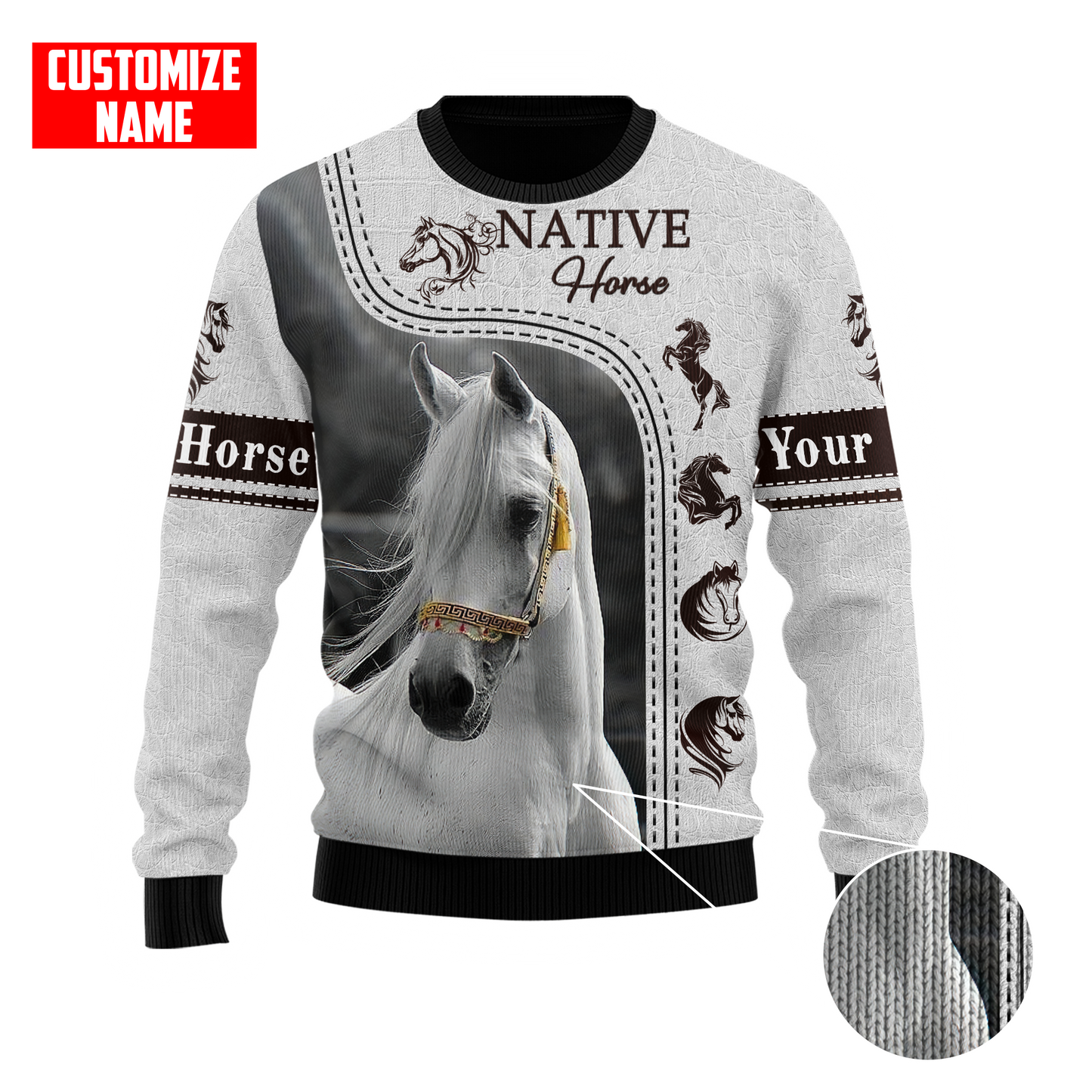 Customized Name Native American 3D All Over Printed Shirts for Women