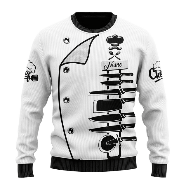 Custom Name Master Chef 3D All Over Printed Unisex Shirts