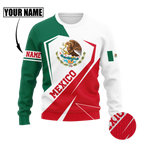 Mexico Hoodie Persionalized 3D All Over Printed Shirts
