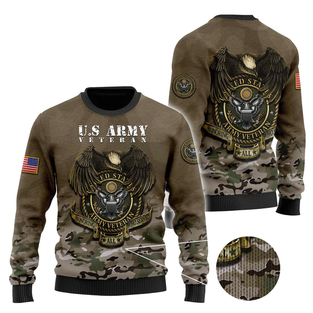 United States Army 3D All Over Printed Unisex Shirts