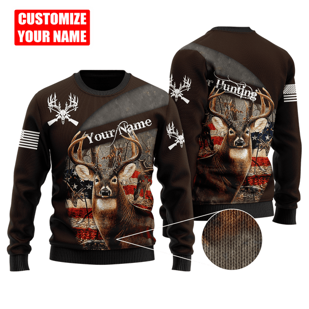 Customized Name Hunting Season 3D All Over Printed Unisex Shirts