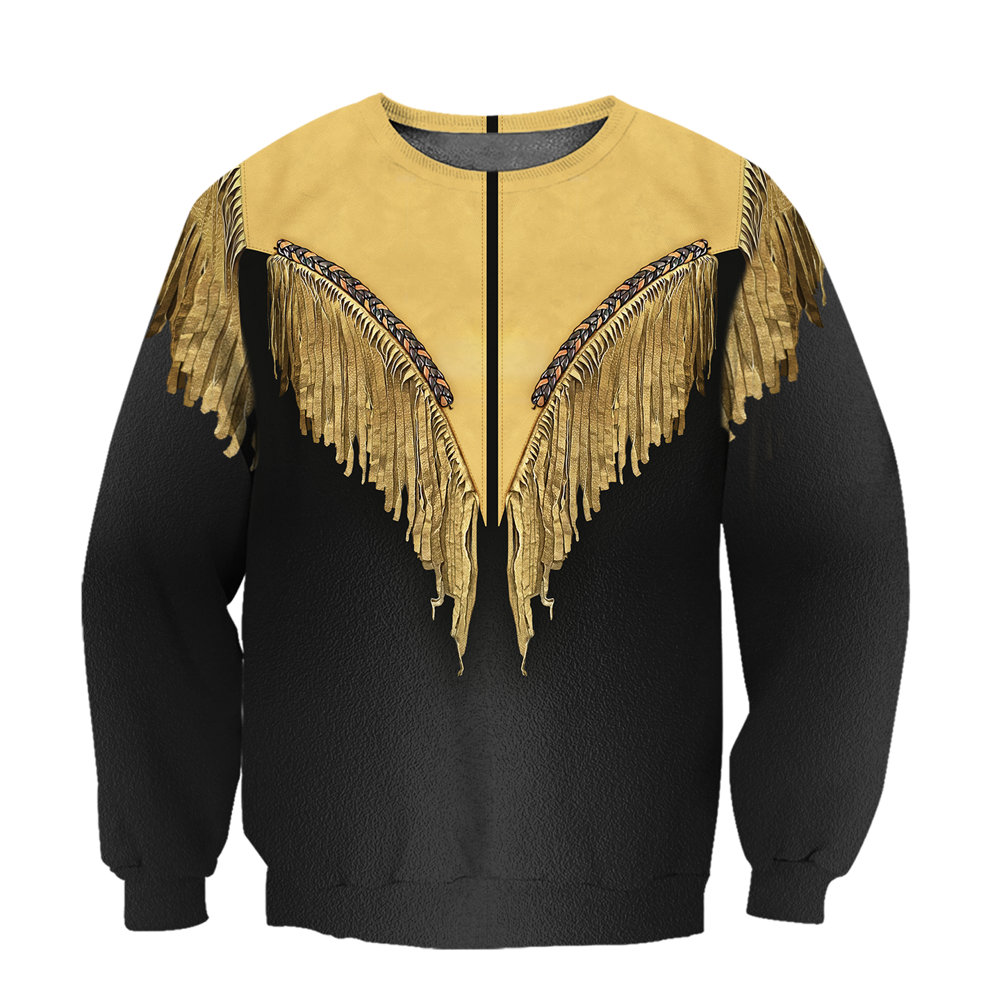 Native Cowboy Jacket No12 Cosplay 3D Over Printed Unisex Deluxe Hoodie ML