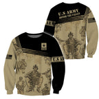 US Army Veteran 3D All Over Printed Unisex Shirts