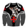 Premium Knight Templar All Over Printed Shirts For Men And Women MEI