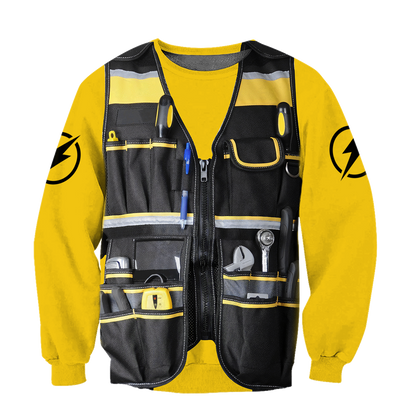 Premium Electrician And Lineman All Over Printed Shirts For Men And Women MEI