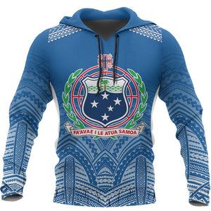 Samoa Polynesian Hoodie - Athletics Style-Apparel-PL8386-Hoodie-S-Vibe Cosy™