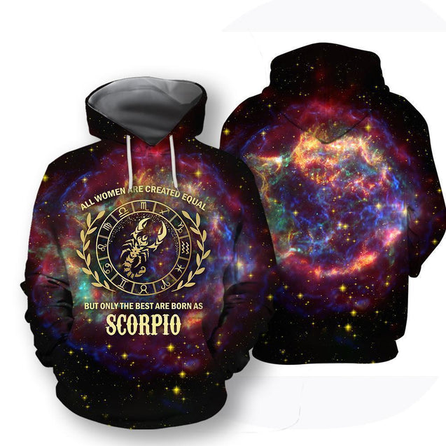 All Over Printed Scorpio Horoscope Hoodie-Apparel-NTH-Hoodies-S-Vibe Cosy™