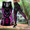 Reel Girls Fish Pink Camo Fishing combo legging tank