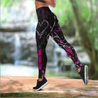 Reel Girls Fish Pink Camo Fishing combo legging tank