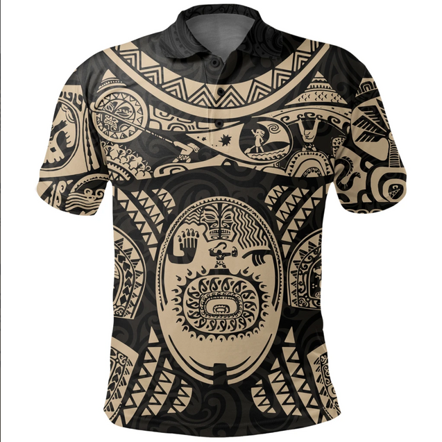 Maui Tattoo Shirt, Mini Maui Tattoo 3D Full Printing Pullover Hoodie MP981-Apparel-MP-Polo-S-Vibe Cosy™
