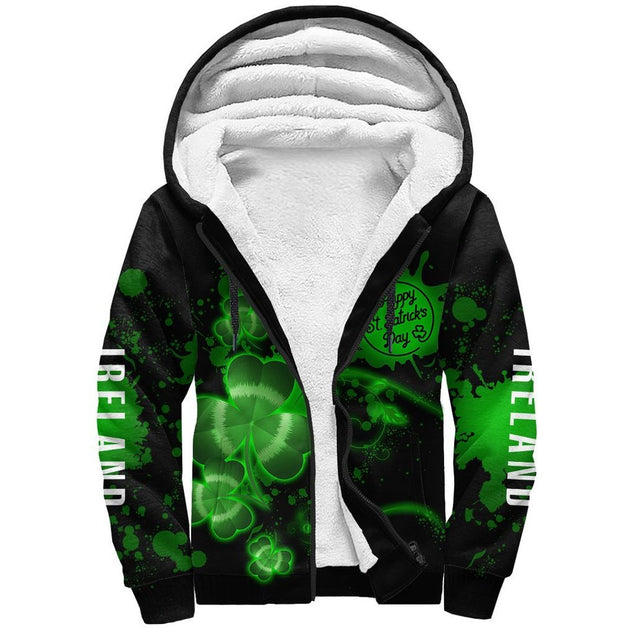 Premium Unisex Hoodie Irish St.Patrick Celtic Shamrock