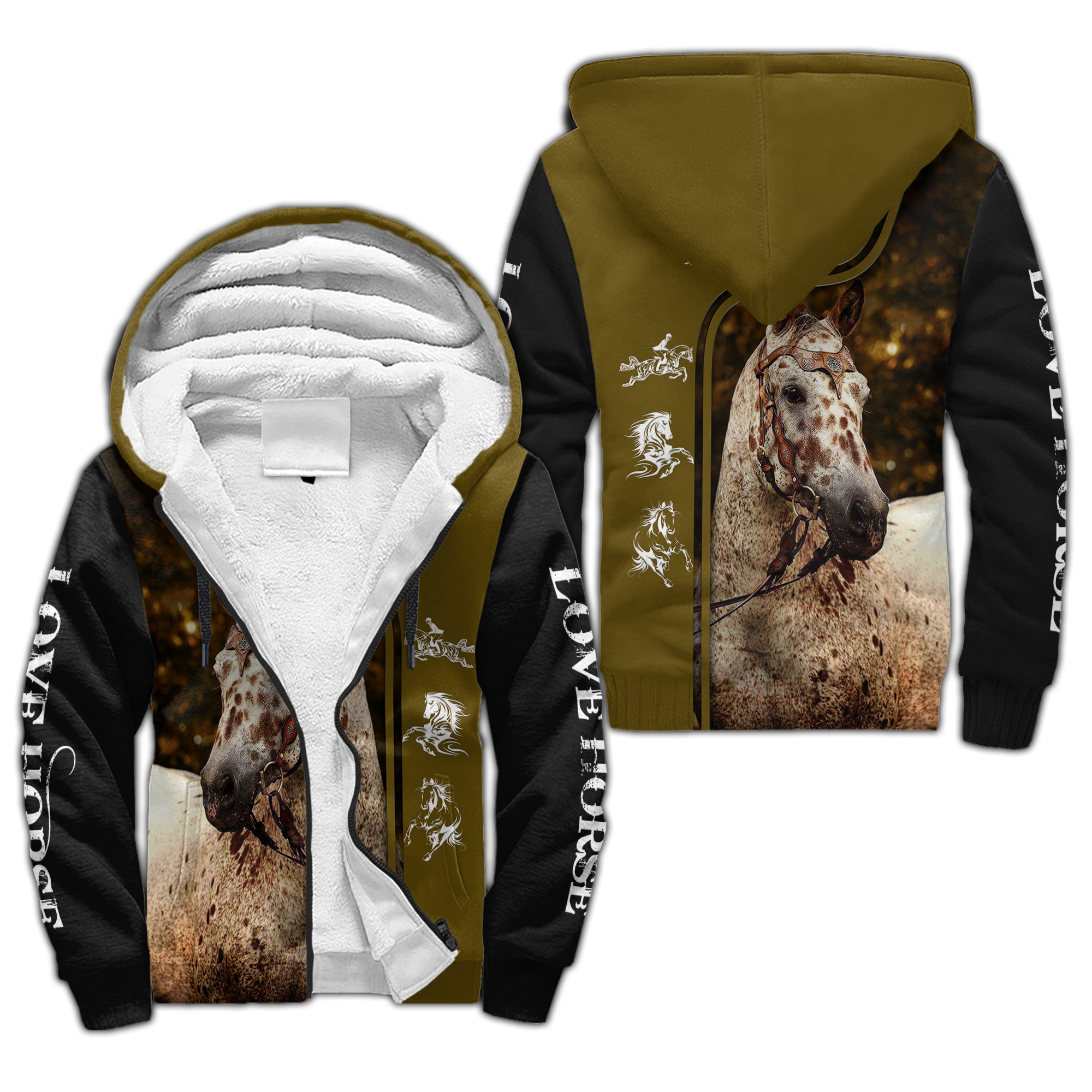 Love Horse 3D All Over Printed Shirts For Men and Women Pi112051