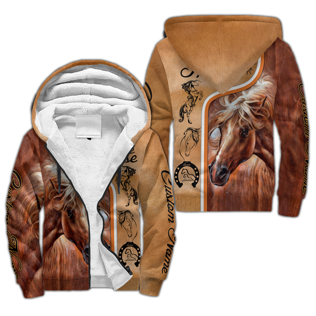Personalized Love Horse  3D All Over Printed Unisex Shirts Pi112038