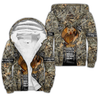 Hunting Labrador 3D Over Printed Unisex Deluxe Hoodie ML