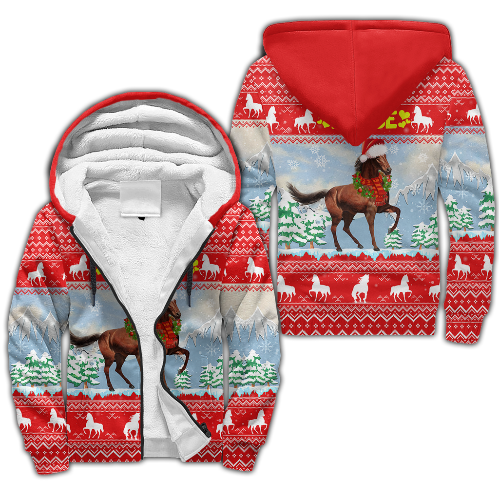 Horse Christmas 3D Shirt For Men And Women HHT16102007