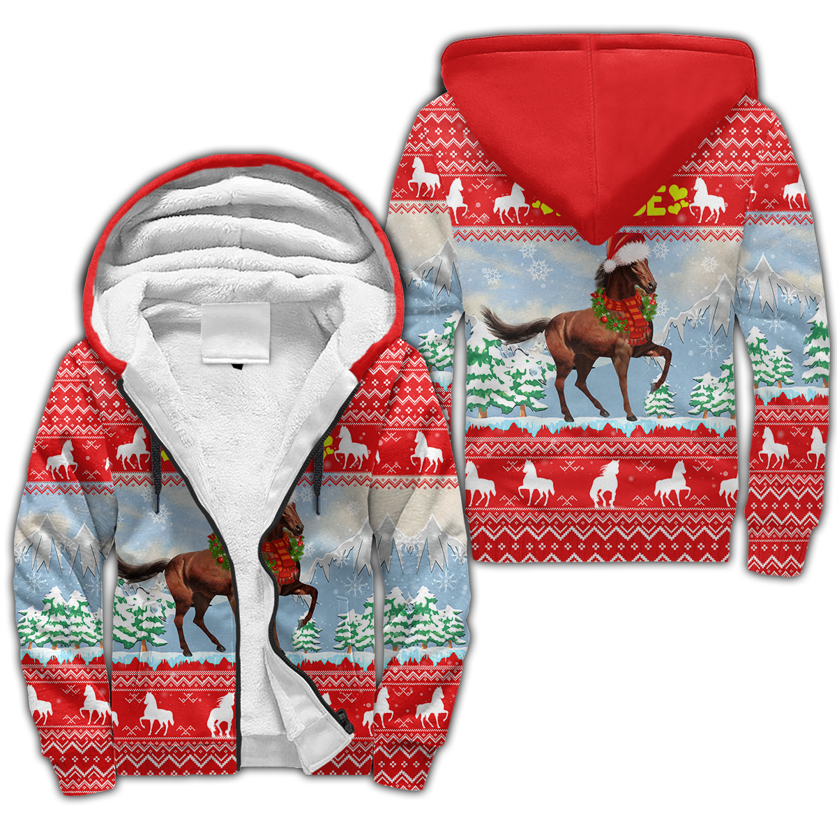 Horse Christmas 3D Shirt For Men And Women HHT16102007