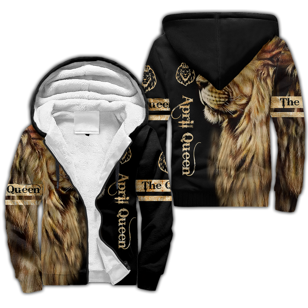 April Lion Queen 3D All Over Printed Shirt for Women