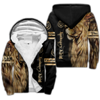 Custom Name January King Lion  3D All Over Printed  Unisex Shirt