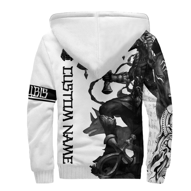 Anubis Ancient Egypt Tattoo Customize 3D All Over Printed Unisex Hoodie ML