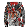 Japanese Samurai Tattoo 3D Over Printed Unisex Hoodie ML