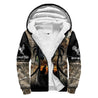 Rooster Camo 3D All Over Printed Unisex Deluxe Hoodie ML