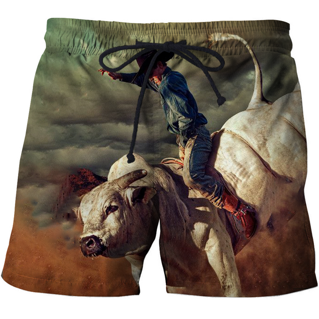 3D All Over Print Professional Bull Riders 3-Apparel-PHLong-Short-S-Vibe Cosy™