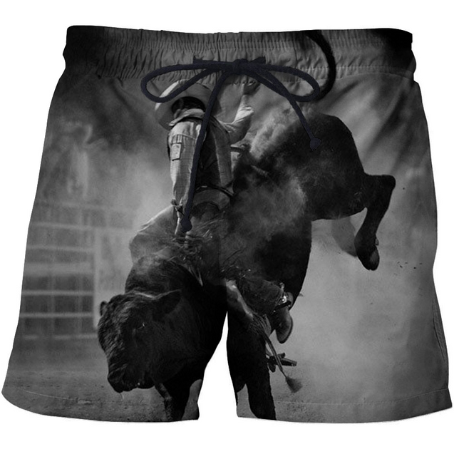 3D All Over Print Professional Bull Riders 2-Apparel-PHLong-Short-S-Vibe Cosy™