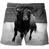 3D All Over Print Bull Toro-Apparel-PHLong-Short-S-Vibe Cosy™