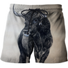 3D All Over Print Bull Art 7-Apparel-PHLong-Short-S-Vibe Cosy™