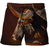 3D All Over Print Bull Art 8-Apparel-PHLong-Short-S-Vibe Cosy™