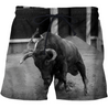 3D All Over Print Crazy Toro 1-Apparel-PHLong-Short-S-Vibe Cosy™