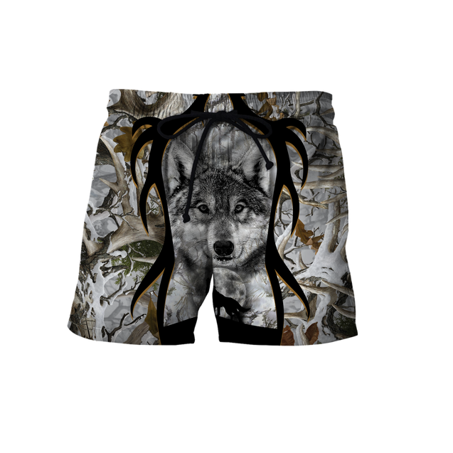 Wolf 3D All Over Print Hoodie T Shirt For Men and Women Pi02102002