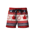 Christmas CANADA Maple Leaf Pi181001-Apparel-NNK-Pant-S-Vibe Cosy™