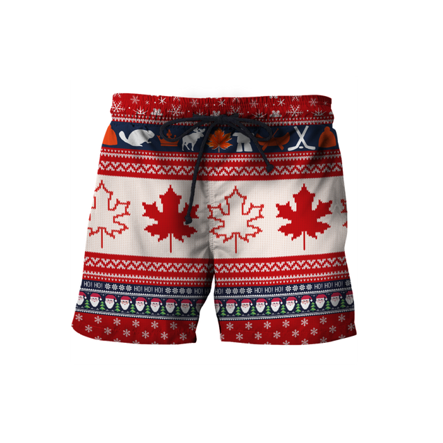 Christmas CANADA Maple Leaf Pi181001-Apparel-NNK-Pant-S-Vibe Cosy™