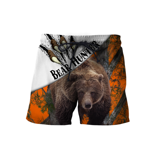 BEAR HUNTING CAMO 3D ALL OVER PRINTED SHIRTS FOR MEN AND WOMEN Pi051201 PL-Apparel-PL8386-Shorts-S-Vibe Cosy™