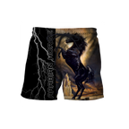 Black Stallion Arabian Horse 3D All Over Printed Shirt Hoodie Pi301202-Apparel-TA-Shorts-S-Vibe Cosy™