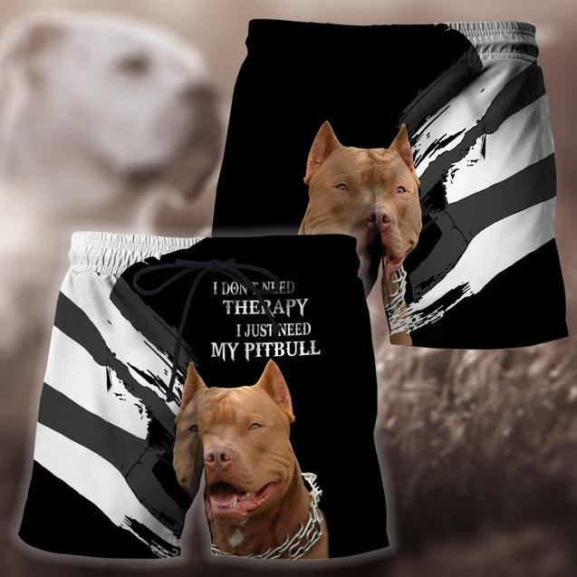 I Don't Need Therapy I Just Need My Pitbull Hoodie Shirt for Men and Women TN05102003