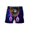 Eagle Purple Dreamcatcher Native American 3D All Over Printed Shirts VP11092002-LAM