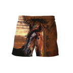 Love Horse 3D All Over Printed Shirt Hoodie For Men And Women Pi150401-Apparel-TA-Shorts-S-Vibe Cosy™