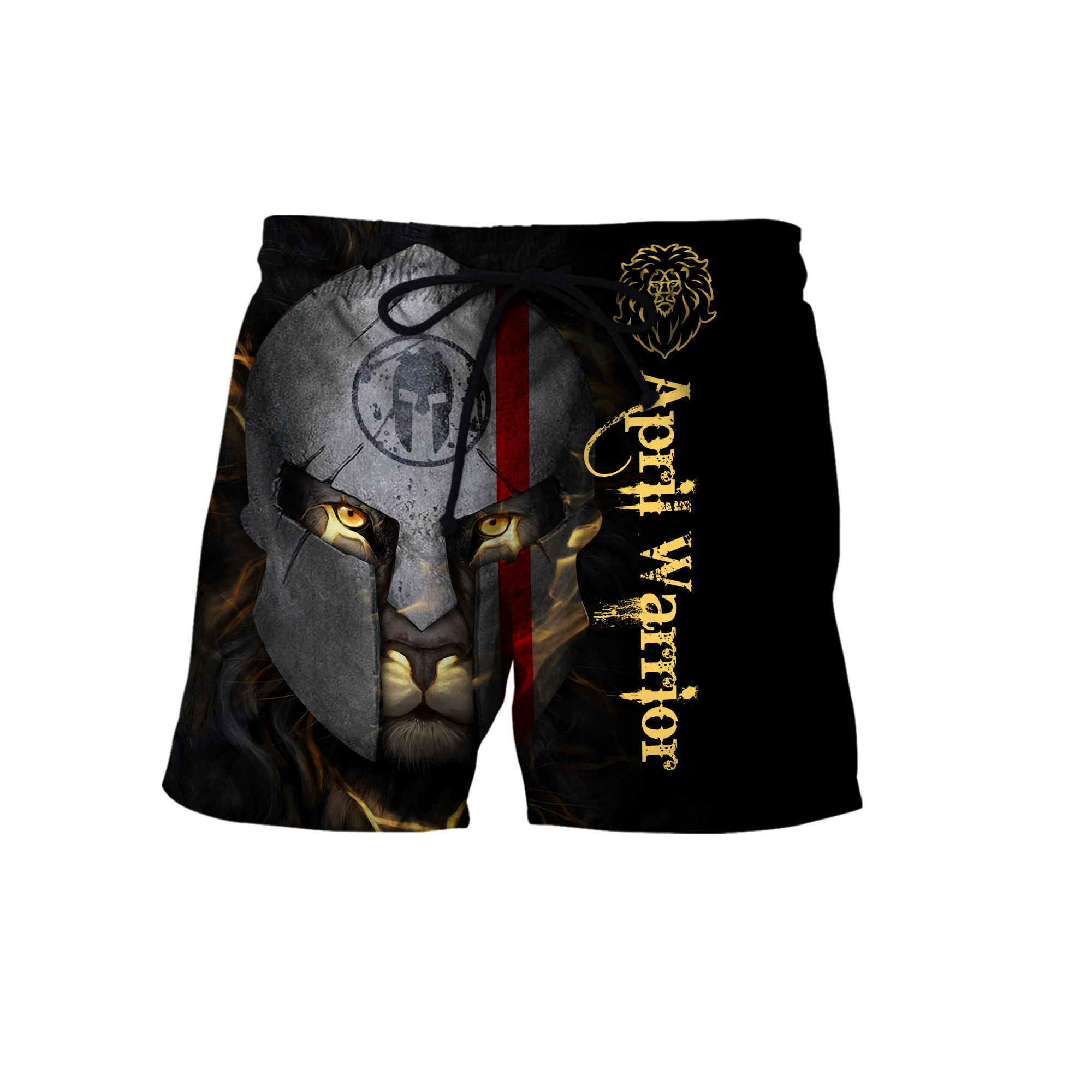 April Spartan Lion Warrior 3D All Over Printed Unisex Shirt