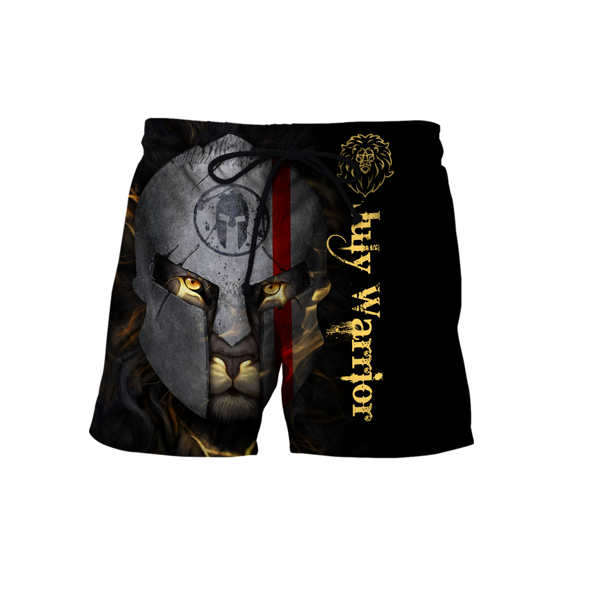 July Spartan Lion Warrior 3D All Over Printed Unisex Shirts