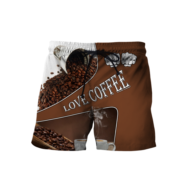 Barista 3D all over printed differences between types of world coffee shirts and shorts Pi090101 PL-Apparel-PL8386-Shorts-S-Vibe Cosy™