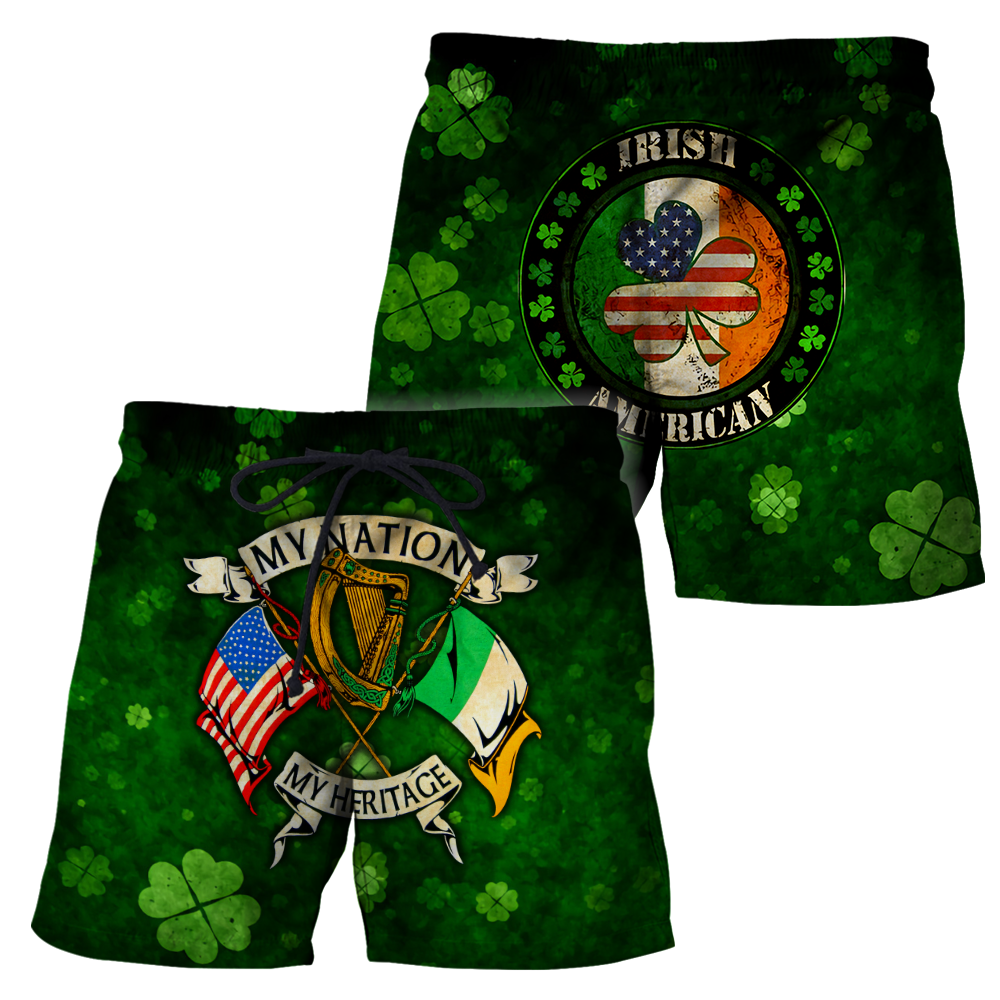 Irish St.Patrick day 3d hoodie shirt for men and women HVT31102001