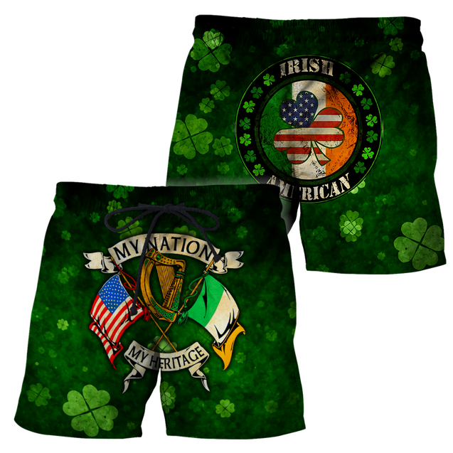 Irish St.Patrick day 3d hoodie shirt for men and women HVT31102001